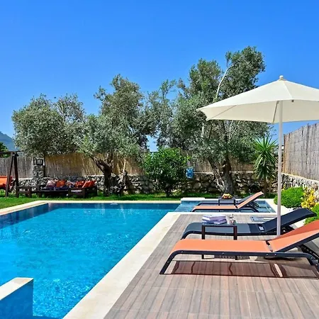 فيلة Karya Luxury - With Private Pool For 6 People In Hisaroenue فتحية