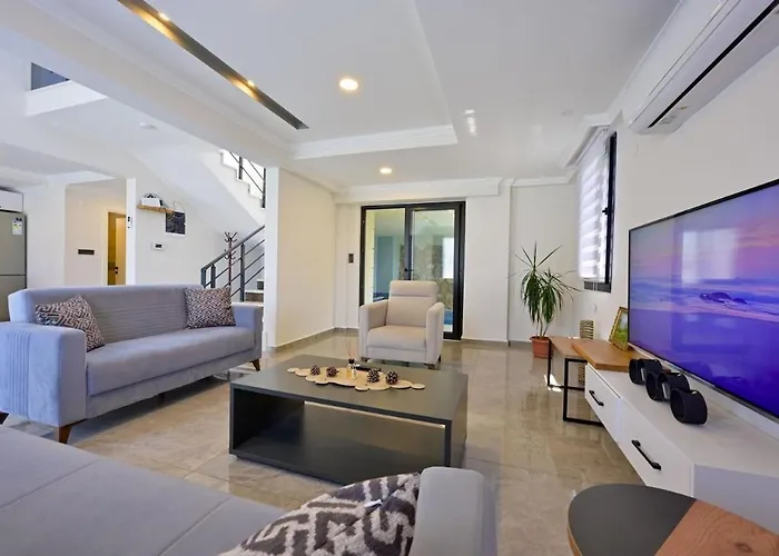Karya Luxury - With Private Pool For 6 People In Hisaroenue Villa Fethiye